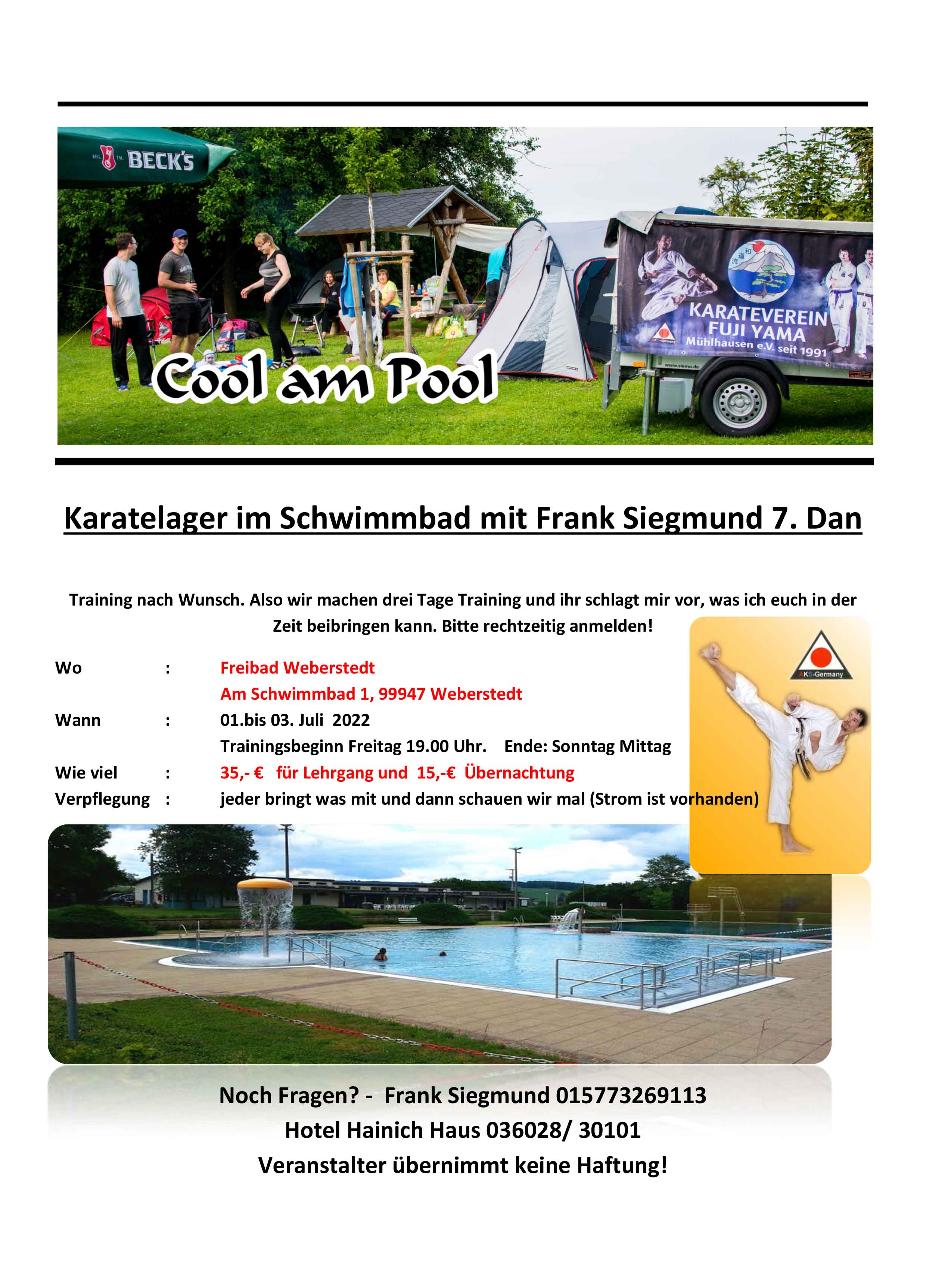 Cool am Pool Weberstedt